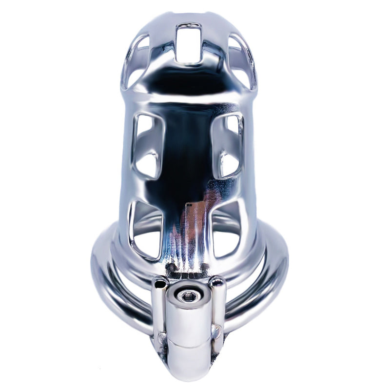 BDStyle Cobra Metal Chastity Cage Device - Male Chastity