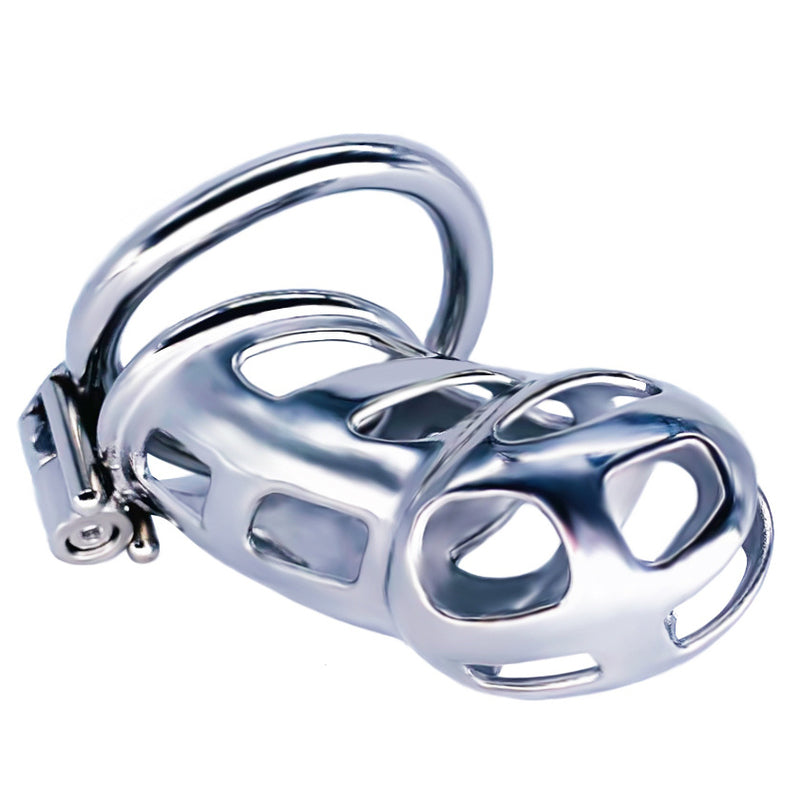 BDStyle Cobra Metal Chastity Cage Device - Male Chastity
