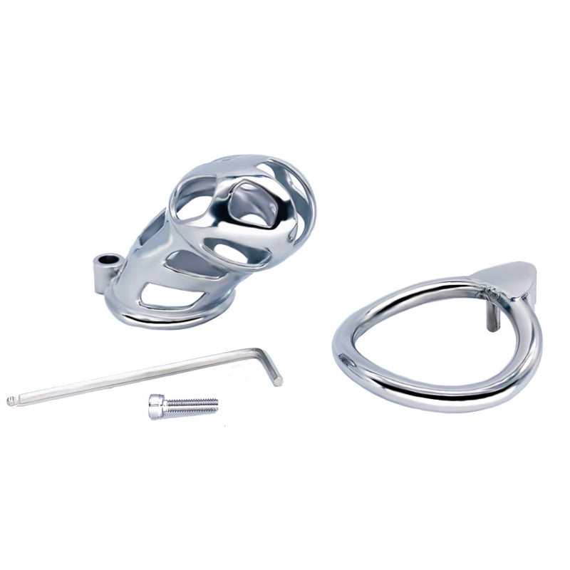 BDStyle Cobra Metal Chastity Cage Device - Male Chastity