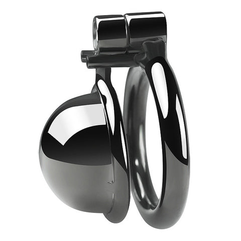 BDStyle CB Chastity Lock Cock Cage Black - Male Chastity