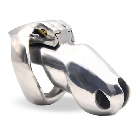 BDStyle Stainless Male Metal Chastity Cock Cage HTV3 XL - Male Chastity