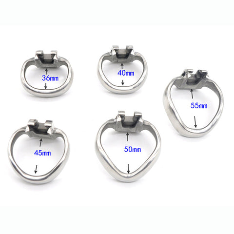 BDStyle Stainless Male Metal Chastity Cock Cage HTV3 XL - Male Chastity