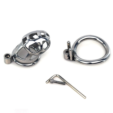 BDStyle Hex Screw Cobra Chastity Lock Device - Male Chastity