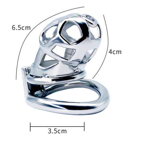 BDStyle Hex Screw Cobra Chastity Lock Device - Male Chastity