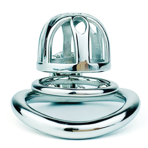 BDStyle Hex Screw Male Chastity Lock Cage With Anti-drop Ring - Male Chastity