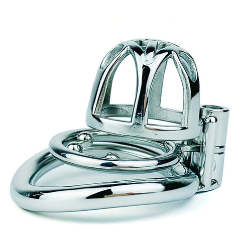 BDStyle Hex Screw Male Chastity Lock Cage With Anti-drop Ring - Male Chastity