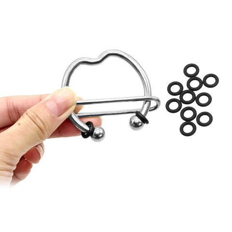 BDStyle Ultimate Male Enhancer Metal Cock Ring - Steel Cock Rings