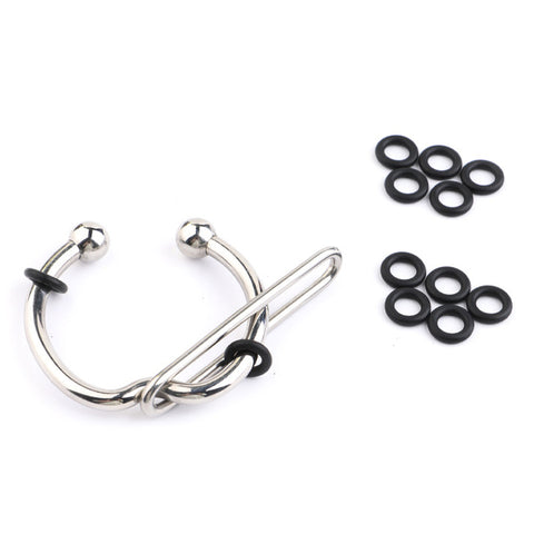 BDStyle Ultimate Male Enhancer Metal Cock Ring - Steel Cock Rings