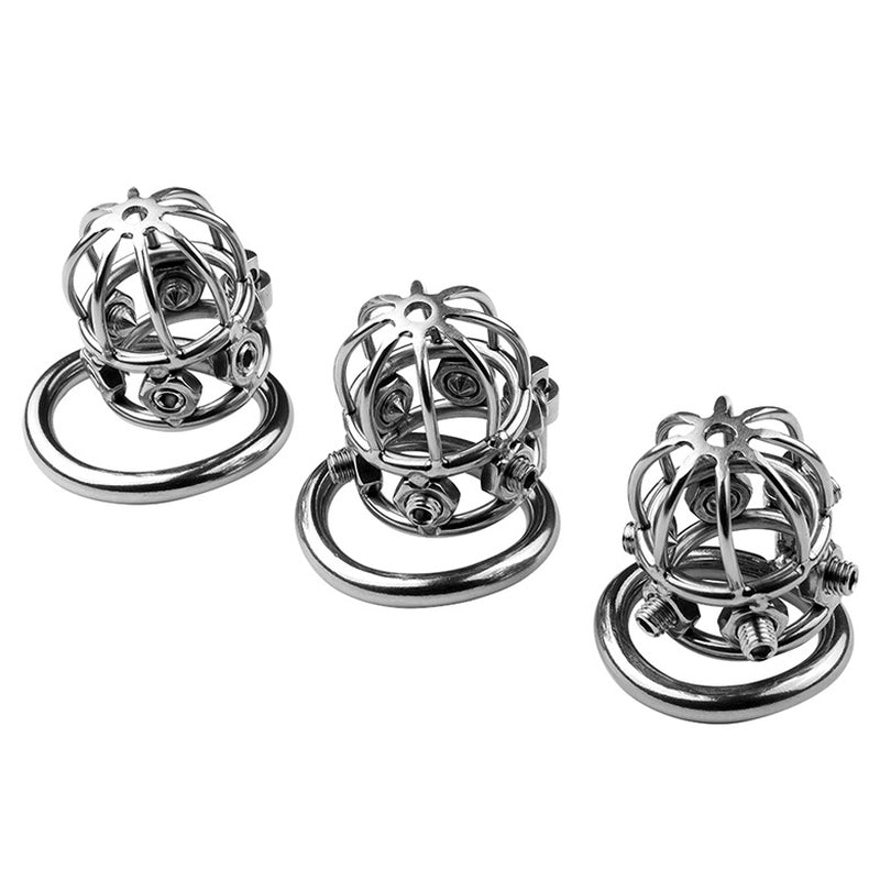 BDStyle Spike Alloy Male Chastity Cock Cage Male Chastity