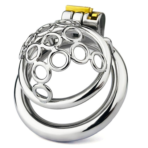 Points of Intrigue Locking Penis Chastity - Male Chastity