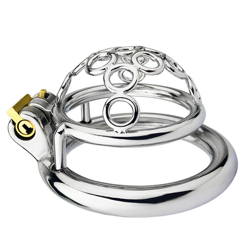 Points of Intrigue Locking Penis Chastity - Male Chastity