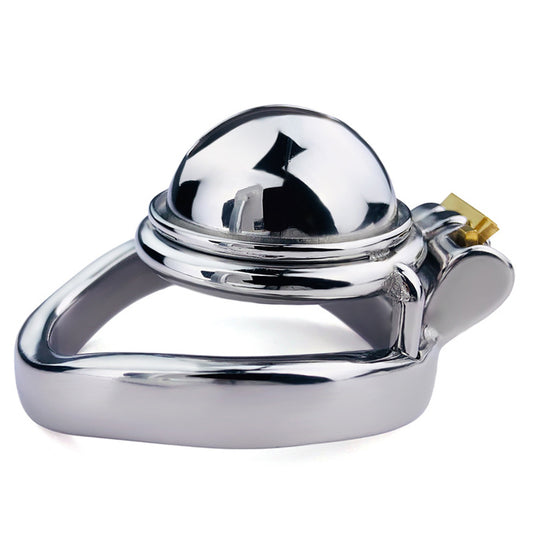 BDStyle Male Chastity Device Penis Cage With Bent Ring - Male Chastity