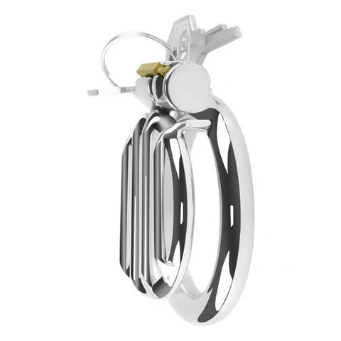 BDStyle Plate Cage Mens Chastity Device Medium - Male Chastity