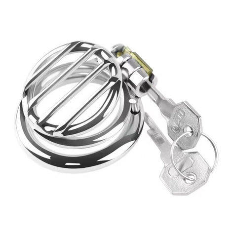 BDStyle Plate Cage Mens Chastity Device Medium - Male Chastity