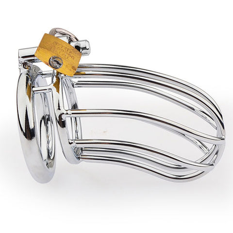 BDStyle Classic Small Banana Mens Chastity Cock Cage - Male Chastity