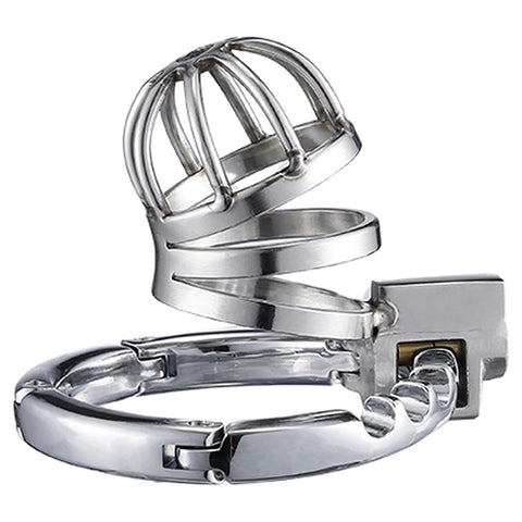 BDStyle Stainless Steel Adjustable Male Chastity Cock Cage - Male Chastity