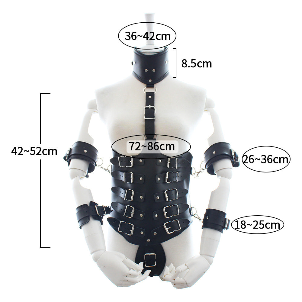 BDStyle Ultimate Lockdown Leather Cincher Cuffs And Restraints