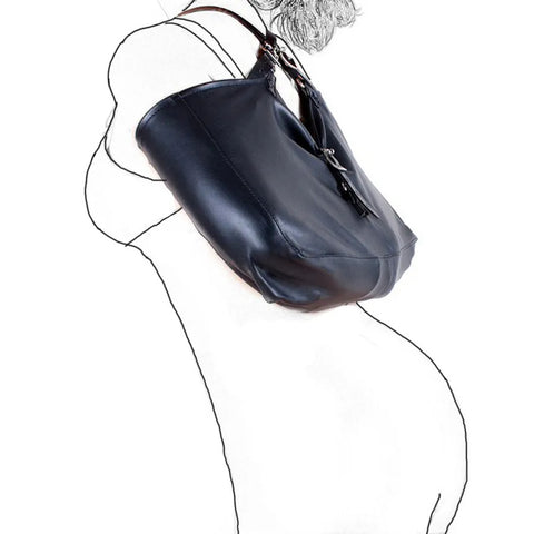 BDStyle Tight Bondage Locking Armbinder Back-Bag Sheath - Her Fetish
