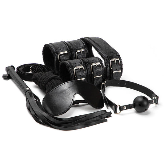 Plush SM 7 Pieces Bondage Kit by BDStyle