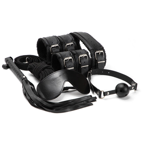 Plush SM 7 Pieces Bondage Kit by BDStyle