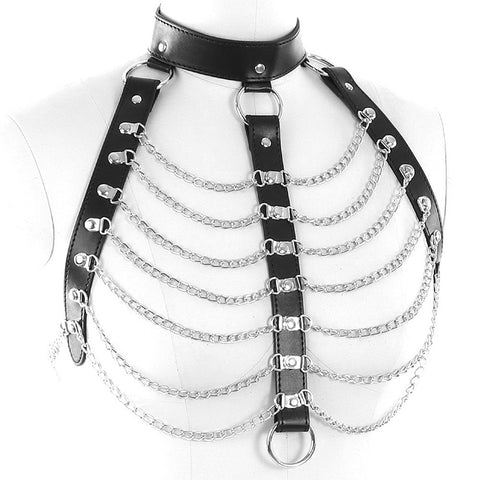 BDStyle Zena Open Breast Fetish Body Harness - Her Fetish