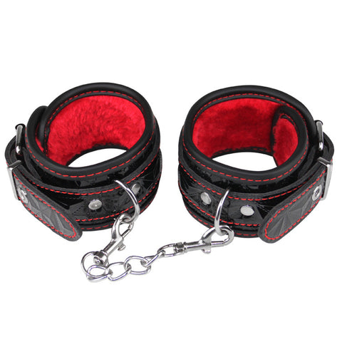 Diamond Pattern Plush Bondage Kit - Bondage Kits