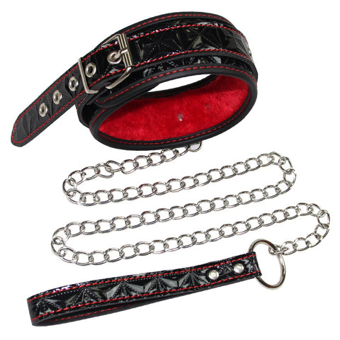 Diamond Pattern Plush Bondage Kit - Bondage Kits