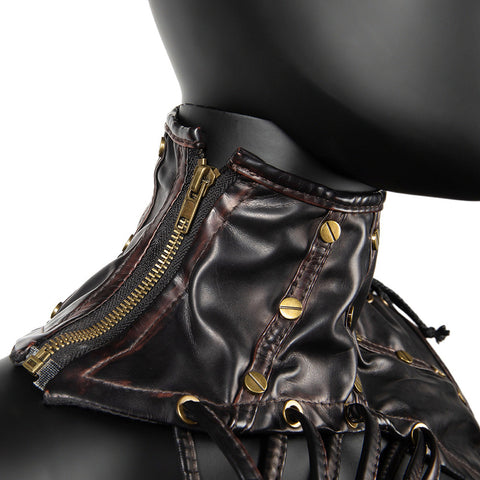 BDStyle Gothic Shrug Rustic Shoulder Wrap Choker Cape - Cuffs And Restraints