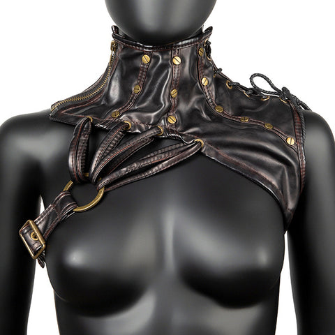 BDStyle Gothic Shrug Rustic Shoulder Wrap Choker Cape - Cuffs And Restraints