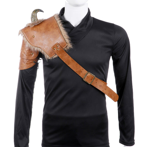BDStyle Mens Horned Shoulder Armor Fetish Wear - Cuffs And Restraints