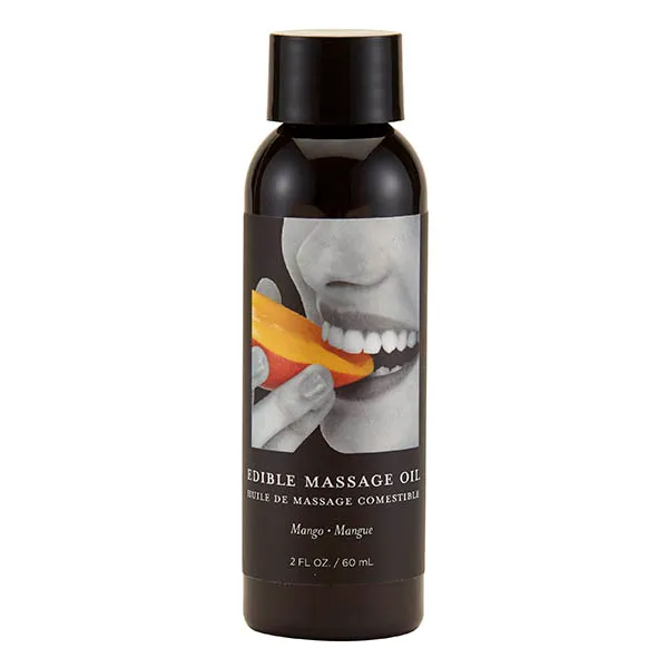 Earthly Body Edible Massage Oil 59ml Mango Massage Oils and Lubricants