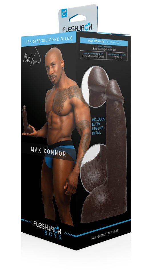 Fleshjack Boys Max Konnor Realistic Silicone Dildo - Realistic Dildos