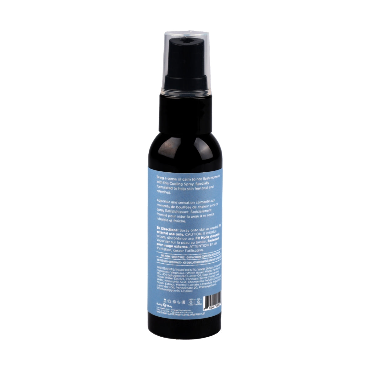Earthly Body Hemp Seed MELLOW Cooling Spray 60 ml Delay and Excite Sprays