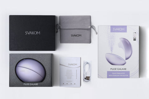 Svakom Pulse Galaxie App Controlled Clitoral Stimulator - Clit Ticklers and Pulsators