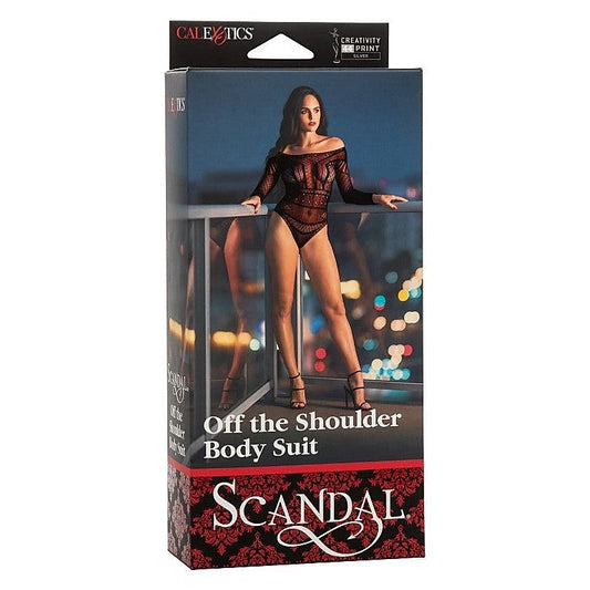 Scandal Off the Shoulder Body Suit