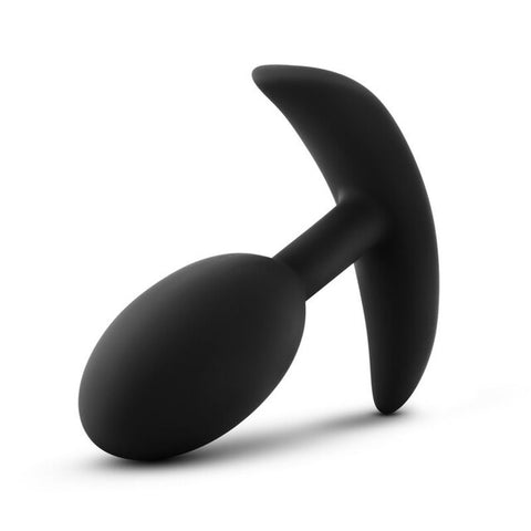 Anal Adventures Platinum Silicone Vibra Plug - Butt Plugs