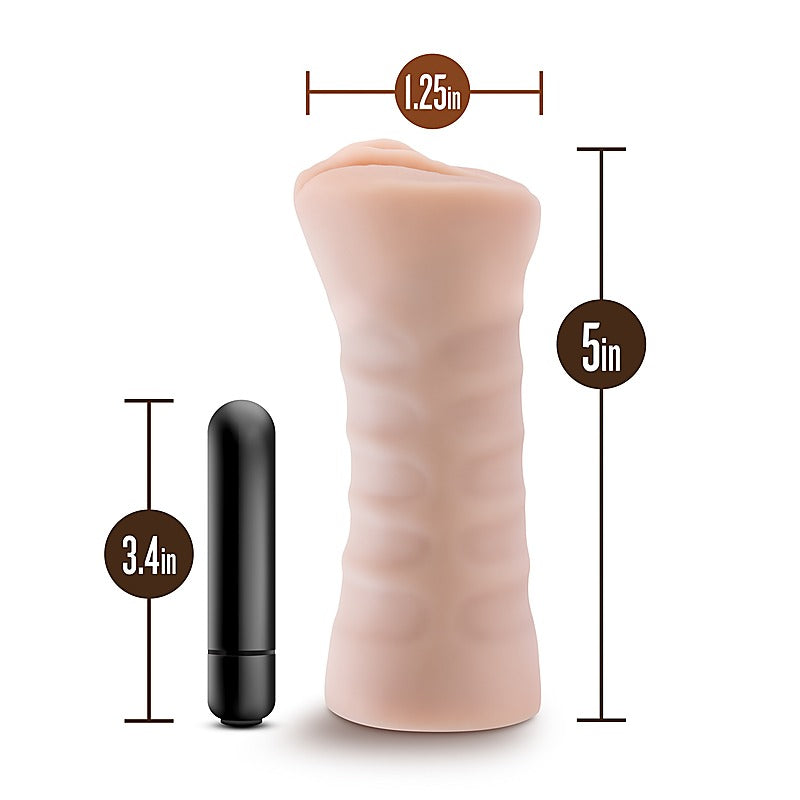 M for Men Rain Vanilla Masturbator by Blush Novelties - Masturbators and Strokers
