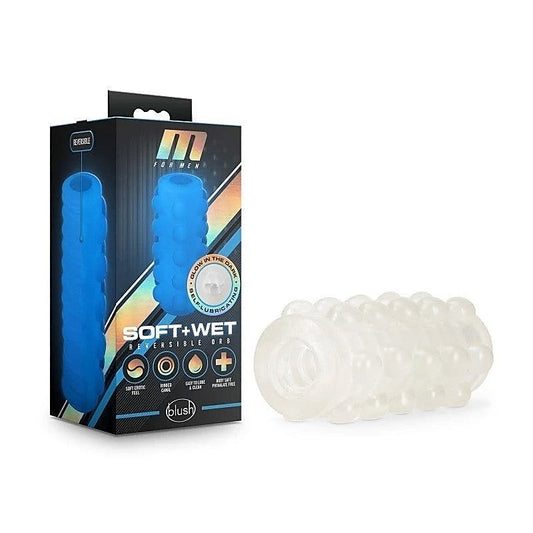 Illuminate Your Nights with M For Men Reversible Orb Stroker - Masturbators and Strokers