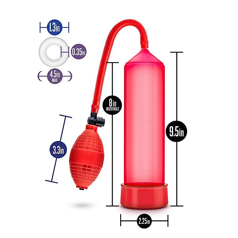 Performance Vx101 Enhancement Pump by Blush Novelties - Vibrating Dildos