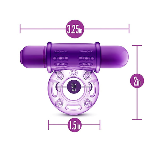 Play With Me Couples Play Vibrating Cock Ring - Vibrating Cock Rings