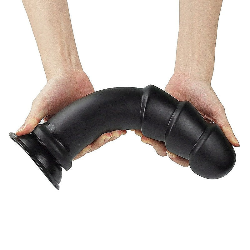 King Sized Anal Ripples Mega Butt Plug by Lovetoy - Butt Plugs