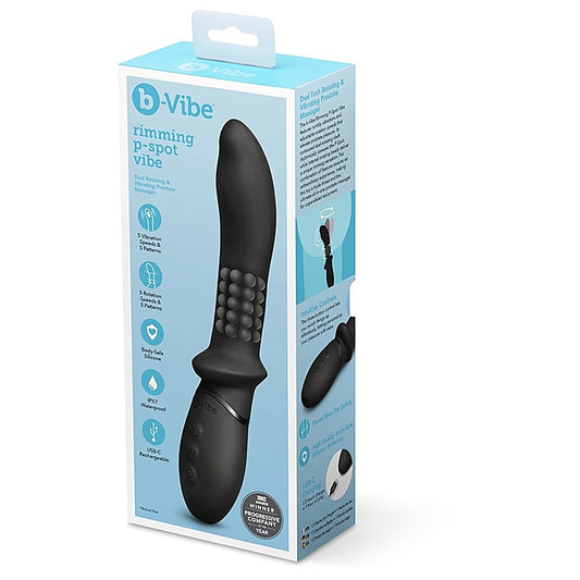 b-Vibe Vibrating And Rimming P Spot Vibrator - Prostate Toys