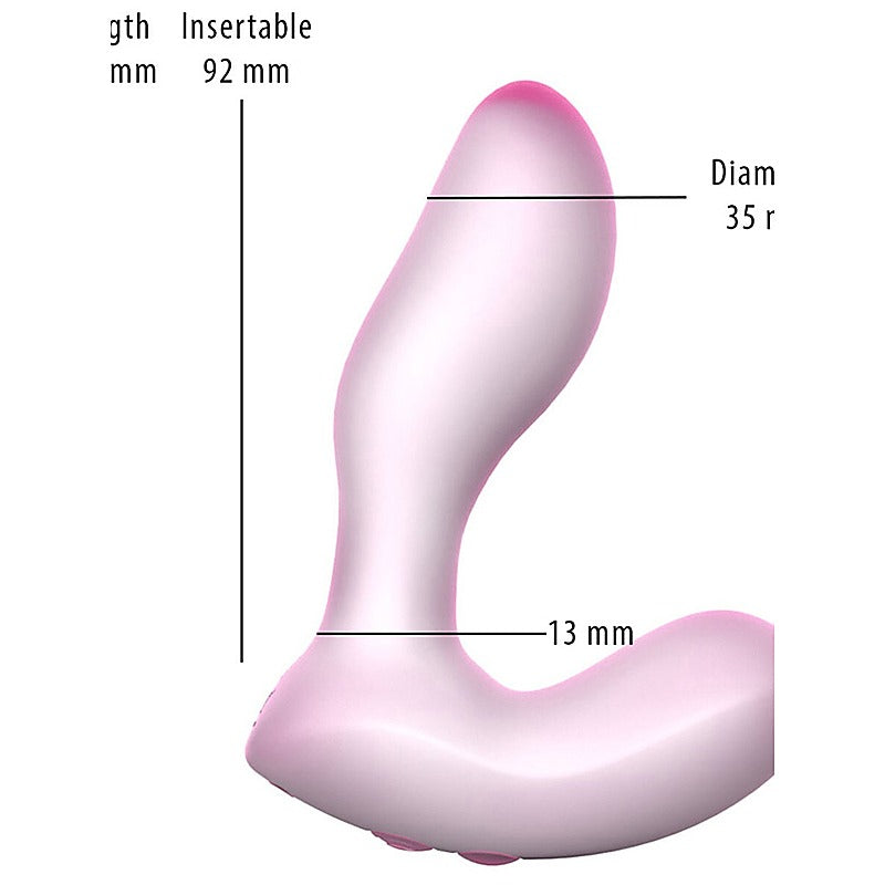 BMS Factory Softies Dual Layer Silicone Anal Vibrator - Anal Vibrators