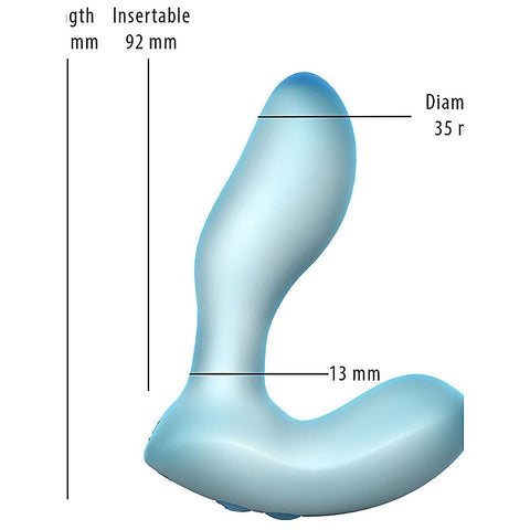 BMS Factory Softies Dual Layer Silicone Anal Vibrator - Anal Vibrators