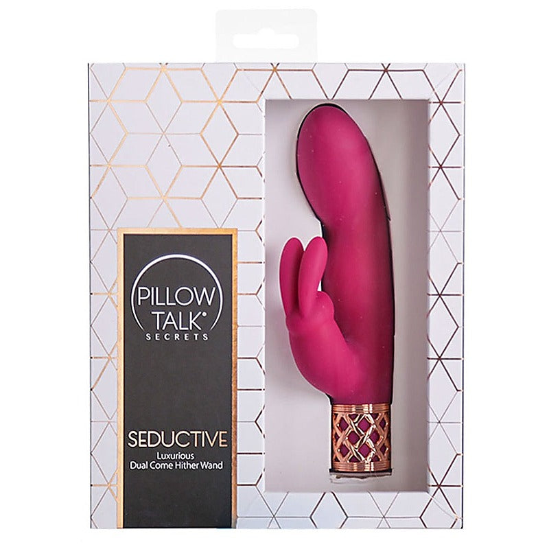 BMS Factory Pillow Talk Secrets Seductive Rabbit Massager - Rabbit Vibrators