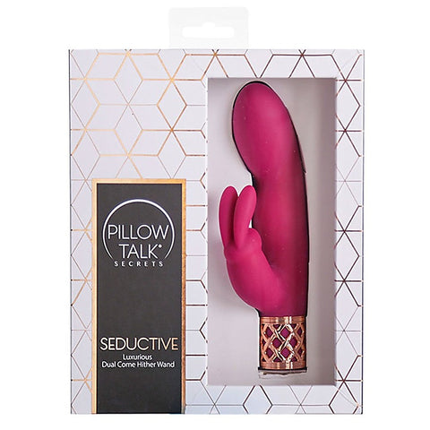 BMS Factory Pillow Talk Secrets Seductive Rabbit Massager - Rabbit Vibrators