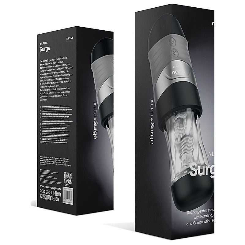 Nexus Alpha Surge Male Masturbator by Nexus Sex Toys - Masturbators and Strokers