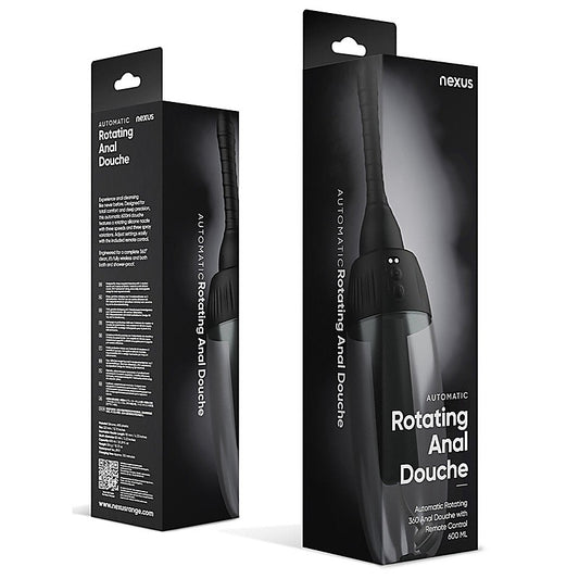 Nexus Automatic Rotating 360 Anal Douche with Remote - Enemas and Douches