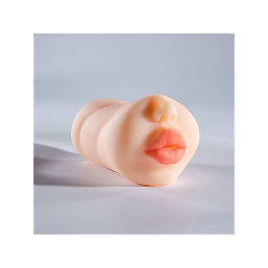 Full Circle Erika Textured Oral Sex Masturbator - Masturbators and Strokers