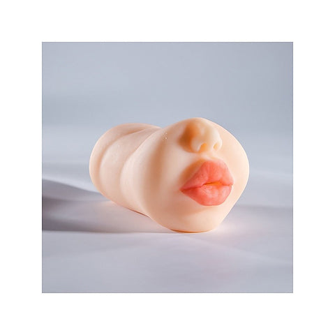 Erika Textured Oral Sex Masturbator by Full Circle - Masturbators and Strokers